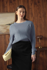 Side Button Skirt