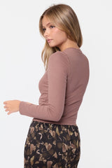 Tina Top - Mocha detail