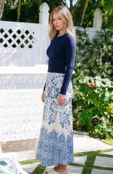 Tina Top Navy