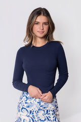 Tina Top Navy
