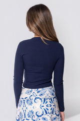 Tina Top Navy