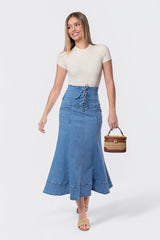 Vera Skirt Blue