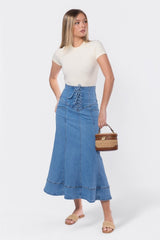 Vera Skirt Blue