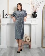 Elise Dress Grey