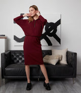 Dawn Collar Rib Dress